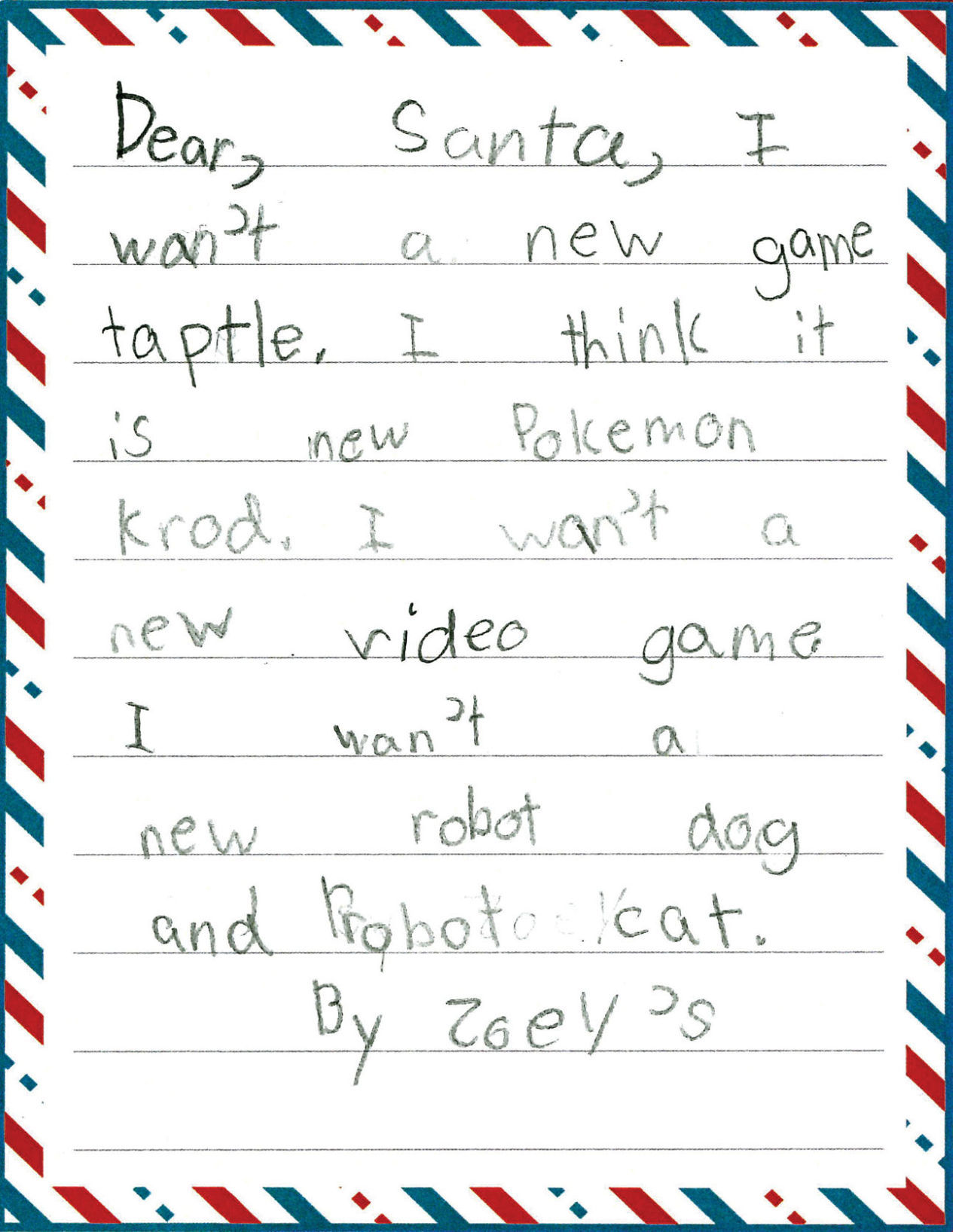 Letters to Santa